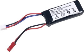 Reely Akkucsomag, LiPo 7.4 V 600 mAh Cellaszám: 2 15 C Soft doboz BEC hüvely