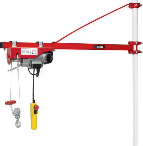 Lengőkar kötélcsörlőhöz 300/600 kg, Toolcraft TO-4985424 3. kép