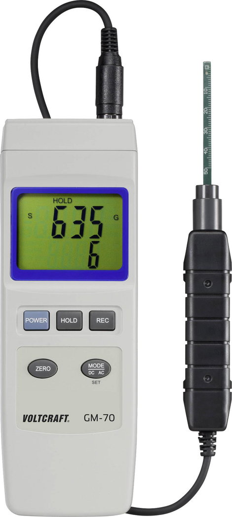 VOLTCRAFT GM-70 Mágneses mező analizáló