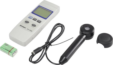 Digitális UV mérő 0.002 - 19.99 mW/cm², Voltcraft UV-500 4. kép