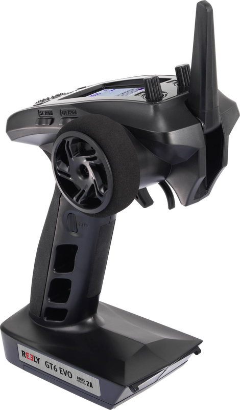 Reely GT6 EVO Pisztolymarkolatos távirányító 2,4 GHz Csatornák: 6 Vevővel 4. kép