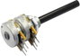 OMEG PC2G20BU CEBS F1 L:50 A220K Omeg Forgató potenciométer Sztereó 0.2 W 220 kΩ 1 db bélyegkép