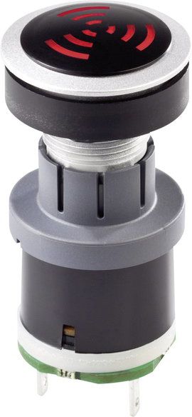 Schlegel RRJNSGL+SGLR-24V Jeladó Zajkibocsátás: 85 dB Feszültség: 24 V Tartós hangjel 1 db