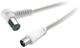 SpeaKa Professional Antennák Csatlakozókábel [1x Antennadugó, 75 Ω - 1x Antennacsatlakozó alj, 75 Ω]