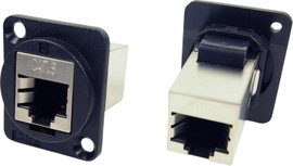 FTP RJ45 Cat6 és RJ45 Cat6 XLR adapter Adapter, beépíthető CP30222SX CP30222SX Cliff Tartalom: 1 db