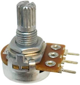 Alpha RV16AF20KA10KM RV16AF20KA10KM Forgató potenciométer Mono 0.05 W 10 kΩ 1 db