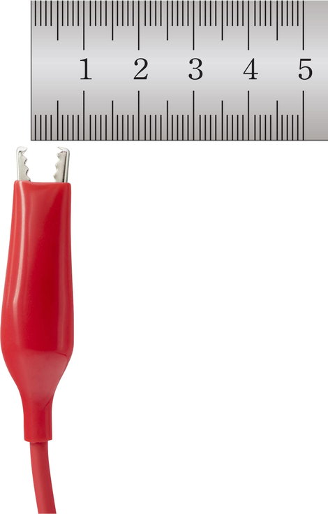 VOLTCRAFT MSL-100 Mérővezeték [Dugó, 4 mm - ] 1.00 m Fekete, Piros 1 db 3. kép