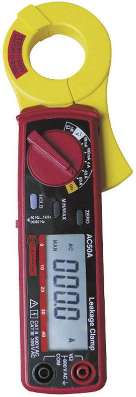 Beha Amprobe AC50A-D Lakatfogó, Kézi multiméter digitális CAT III 600 V Kijelző (digitek): 4000