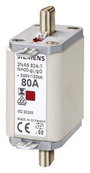 Siemens 3NA6832 Biztosíték betét Biztosíték méret = 0 125 A 500 V 1 db bélyegkép