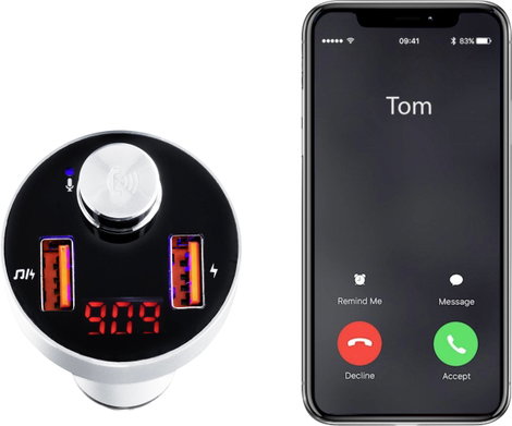 FM transzmitter, Renkforce RF-CAR-100 3. kép