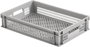 Alutec 75050 Műanyag doboz Rácsos (Sz x Ma x Mé) 600 x 120 x 400 mm Szürke 1 db bélyegkép