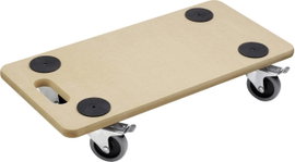 Meister Werkzeuge 0821390 Roller Fa Terhelés (max.): 200 kg 590 mm x 290 mm Görgők száma 4