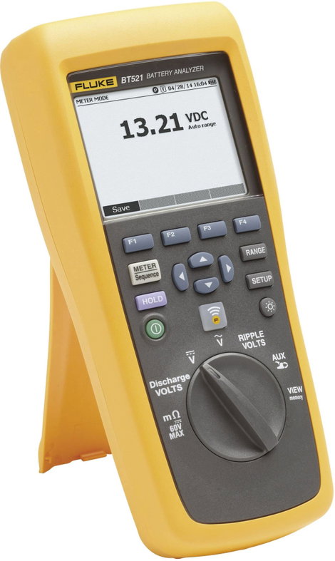 Fluke Ólomakku teszter BT521 Mérési tartomány (elemteszter) 1000 V-ig Akku, Elem 4489996 9. kép