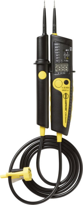 Kétpólusú feszültségvizsgáló CAT III 1000 V, CAT IV 600 V, LCD/LED, Beha Amprobe 2100-GAMMA