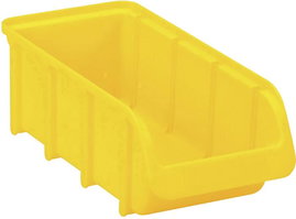 Hünersdorff 682200 Nyitott tárolódobozok (Sz x Ma x Mé) 215 x 100 x 75 mm Sárga 1 db