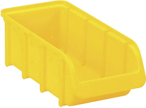 Hünersdorff 682200 Nyitott tárolódobozok (Sz x Ma x Mé) 215 x 100 x 75 mm Sárga 1 db