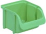 Hünersdorff 671400 Nyitott tárolódobozok (Sz x Ma x Mé) 115 x 100 x 75 mm Zöld 1 db bélyegkép
