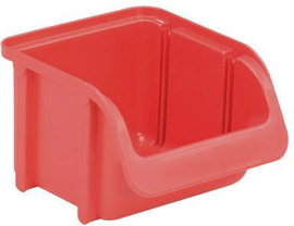 Hünersdorff 671100 Nyitott tárolódobozok (Sz x Ma x Mé) 102 x 74 x 115 mm Piros 1 db