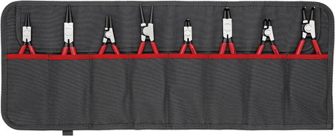 Knipex 00 19 58 V01 Seeger gyűrű fogó készlet Alkalmas Külső- és belső csapágygyűrűk 12-25 mm, 19-60