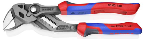 Knipex KNIPEX 86 02 180 Fogókulcs 180 mm 3. kép