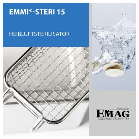 Forrólevegős sterilizátor, Emag Steri 15 2. kép