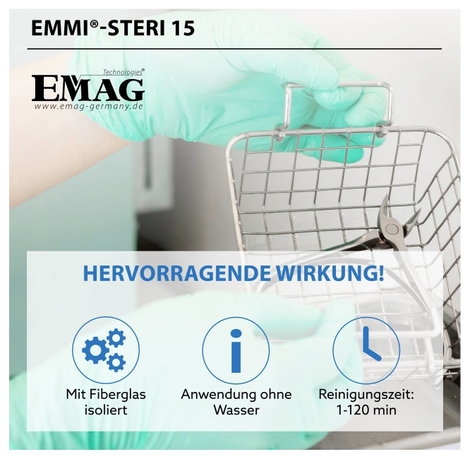 Forrólevegős sterilizátor, Emag Steri 15 6. kép
