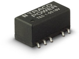 TracoPower TES 1-1222V DC/DC feszültségváltó, SMD 12 V/DC 12 V/DC, -12 V/DC 42 mA 1 W Kimenetek szám
