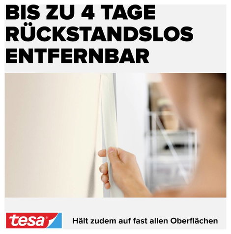 tesa UNIVERSAL 05288-00000-05 Krepp szalag Bézs (H x Sz) 50 m x 50 mm 1 db 4. kép
