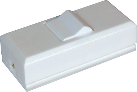 interBär 8075-008.01 Zsinórkapcsoló Fehér 1 x KI/BE 2 A 1 db