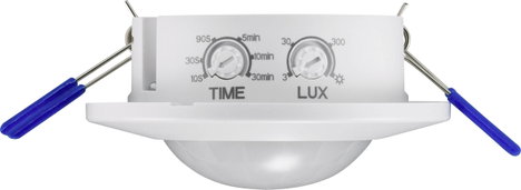 Renkforce RF-4216078 Beépíthető, Felületi szerelés PIR mozgásérzékelő 360 ° Relé Fehér IP20