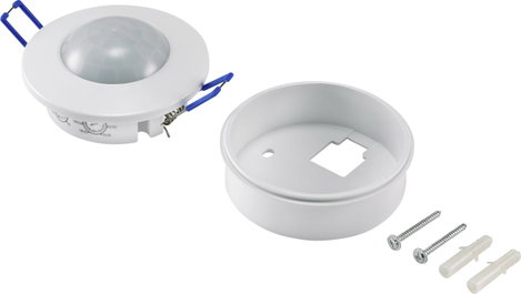 Renkforce RF-4216078 Beépíthető, Felületi szerelés PIR mozgásérzékelő 360 ° Relé Fehér IP20 6. kép