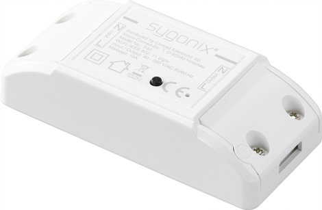 App vezérelt WiFi-kapcsoló, beltéri, 2300 W, Sygonix SY-3822412 2. kép