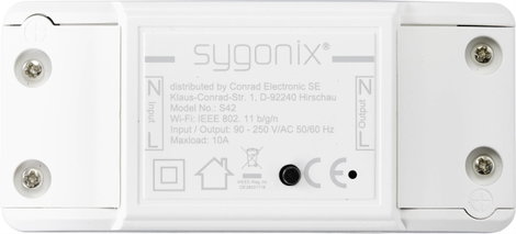 App vezérelt WiFi-kapcsoló, beltéri, 2300 W, Sygonix SY-3822412 3. kép