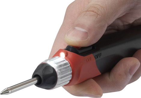 Akkus forrasztópáka 30 W 100...600 °C, Toolcraft LWK-123 4. kép