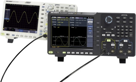 Hálózatról működő függvénygenerátor 1 µHz - 250 MHz 2 csatornás, Voltcraft FG-32502T 6. kép