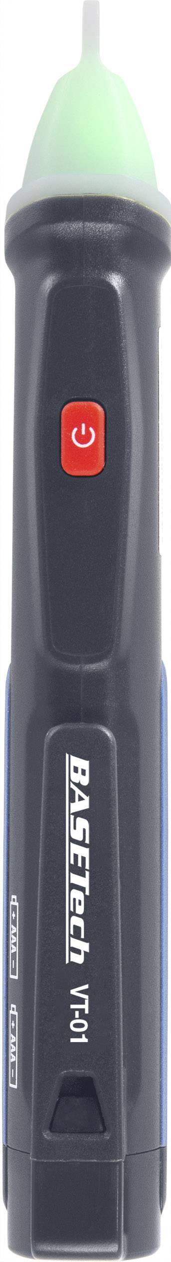 Érintés nélküli feszültségvizsgáló CAT III 1000 V LED, Basetech VT-01