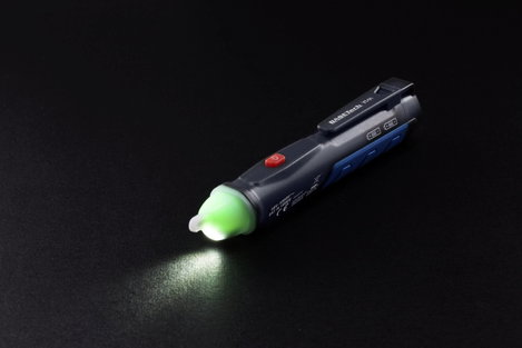 Érintés nélküli feszültségvizsgáló CAT III 1000 V LED, Basetech VT-01 3. kép