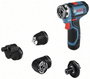 Bosch Professional Bosch 06019H3000 Akkus fúrócsavarozó 12 V Lítiumion 2. akkuval, Töltővel, Tartozé bélyegkép