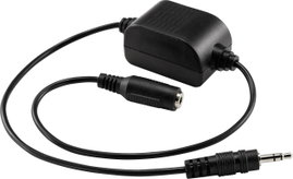 SpeaKa Professional Erdschleifen-Isolator Audio, 2.0 (3,5 mm jack) Extender 2 huzalon keresztül