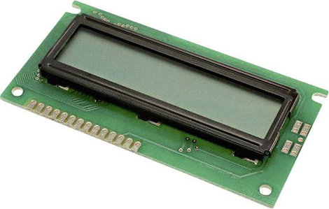 LUMEX LC kijelző Zöld (Sz x Ma x Mé) 44 x 8.8 x 84 mm