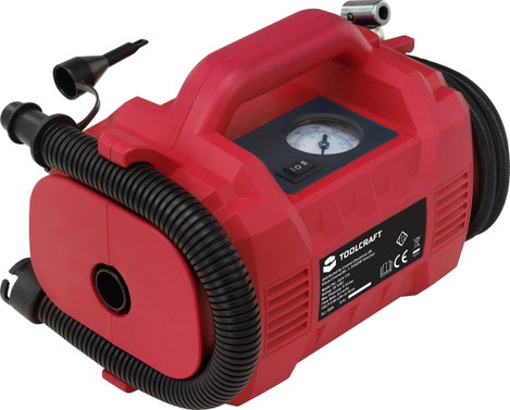 Akkus kompresszor 10 bar 20 V, Toolcraft KLK-118 TAWB-200 TO-6448041 4. kép