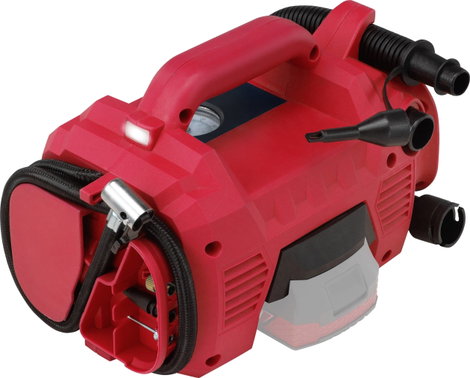 Akkus kompresszor 10 bar 20 V, Toolcraft KLK-118 TAWB-200 TO-6448041 5. kép