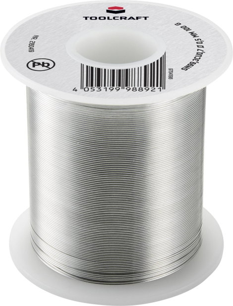TOOLCRAFT Forrasztóón, ólommentes Tekercs Sn99,3Cu0,7 ROL1 100 g 0.5 mm 3. kép