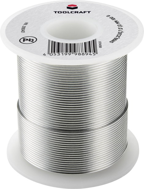 Ólommentes forrasztóhuzal 1 mm 100 g Sn99.Cu0,7, Toolcraft TO-6481263 3. kép