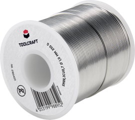 TOOLCRAFT Forrasztóón, ólommentes Tekercs Sn99,3Cu0,7 ROL1 250 g 1 mm