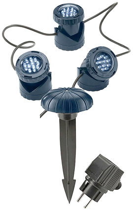 Kerti tó világítás, víz alatti fényszóró, Light Active Set