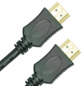 HDMI csatlakozókábel [1x HDMI dugó 1x HDMI dugó] 1.5 m fekete AVC 200-1,5m