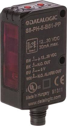 Datalogic Reflexiós fénysorompó S8-PR-5-T53-PP 950801280 világosban kapcsoló, sötétben kapcsoló, tea