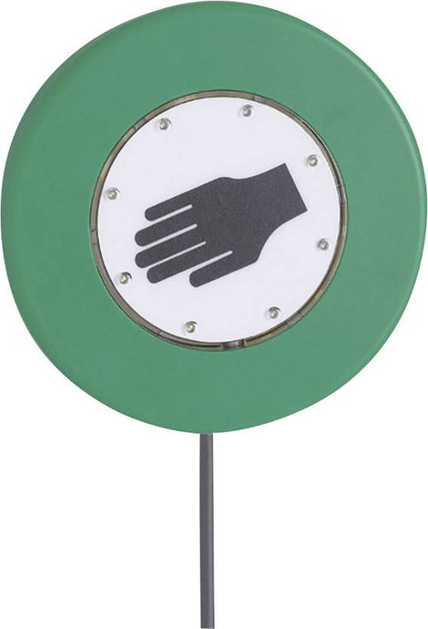 ifm Electronic Kapacitív közelítés kapcsoló KT5001 KT5001 PNP (Ø x Ma) 100 mm x 11 mm