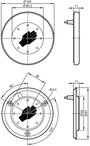 ifm Electronic Kapacitív közelítés kapcsoló KT5001 KT5001 PNP (Ø x Ma) 100 mm x 11 mm 3. bélyegkép